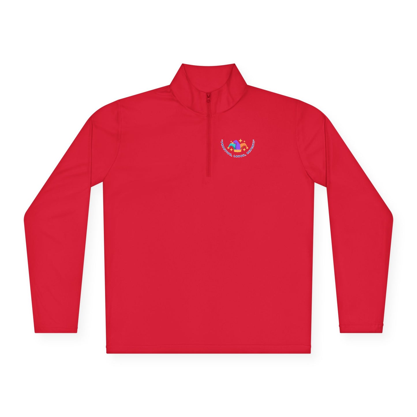 Unisex Quarter-Zip Pullover - Practice, Laugh, Repeat
