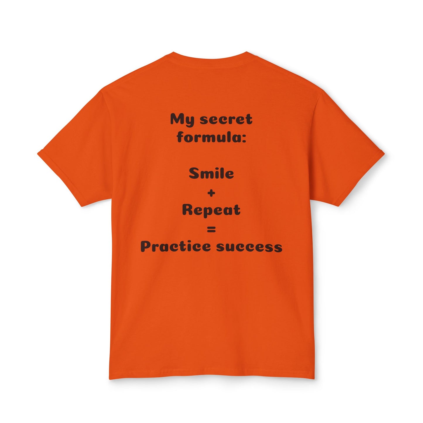 Unisex Motivational T-Shirt - "Smile! Repeat! Practice!" - 3