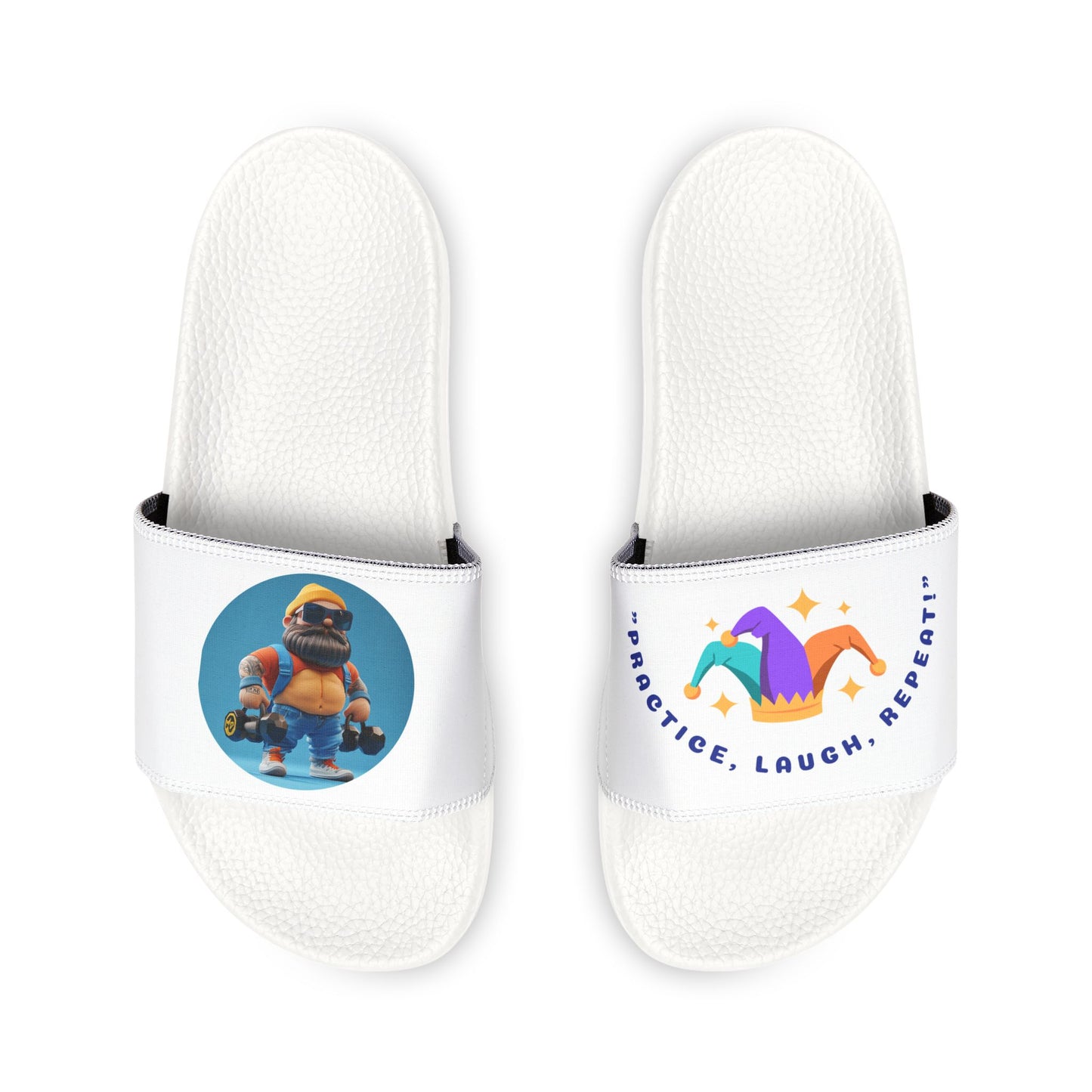 Cool Cartoon Character Sandals for Men - Stylish Removable-Strap Design