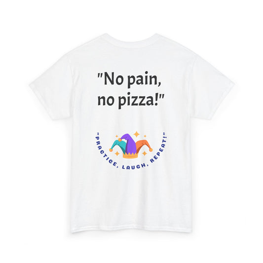 Funny Men's Polyester Tee, Humorous Graphic T-Shirt, Joke Tee, Sarcastic Shirt, Laugh Tshirt, Gift for Him - 'Practice, Laugh, Repeat'