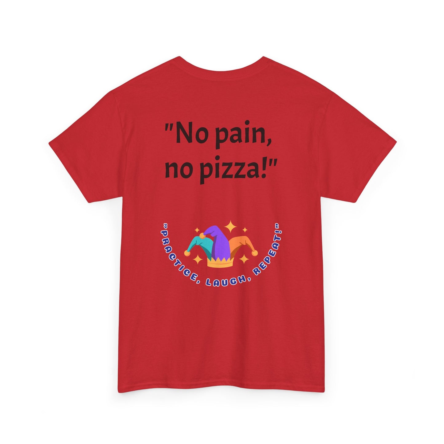 Funny Men's Polyester Tee, Humorous Graphic T-Shirt, Joke Tee, Sarcastic Shirt, Laugh Tshirt, Gift for Him - 'Practice, Laugh, Repeat'