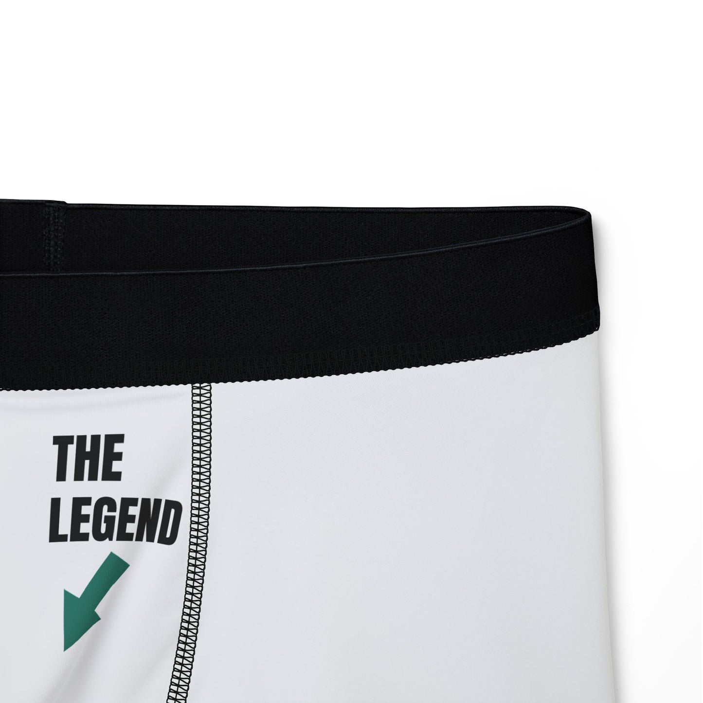 Funny Men's Boxers - "The man / the legend" Comfy Underwear for Everyday Wear