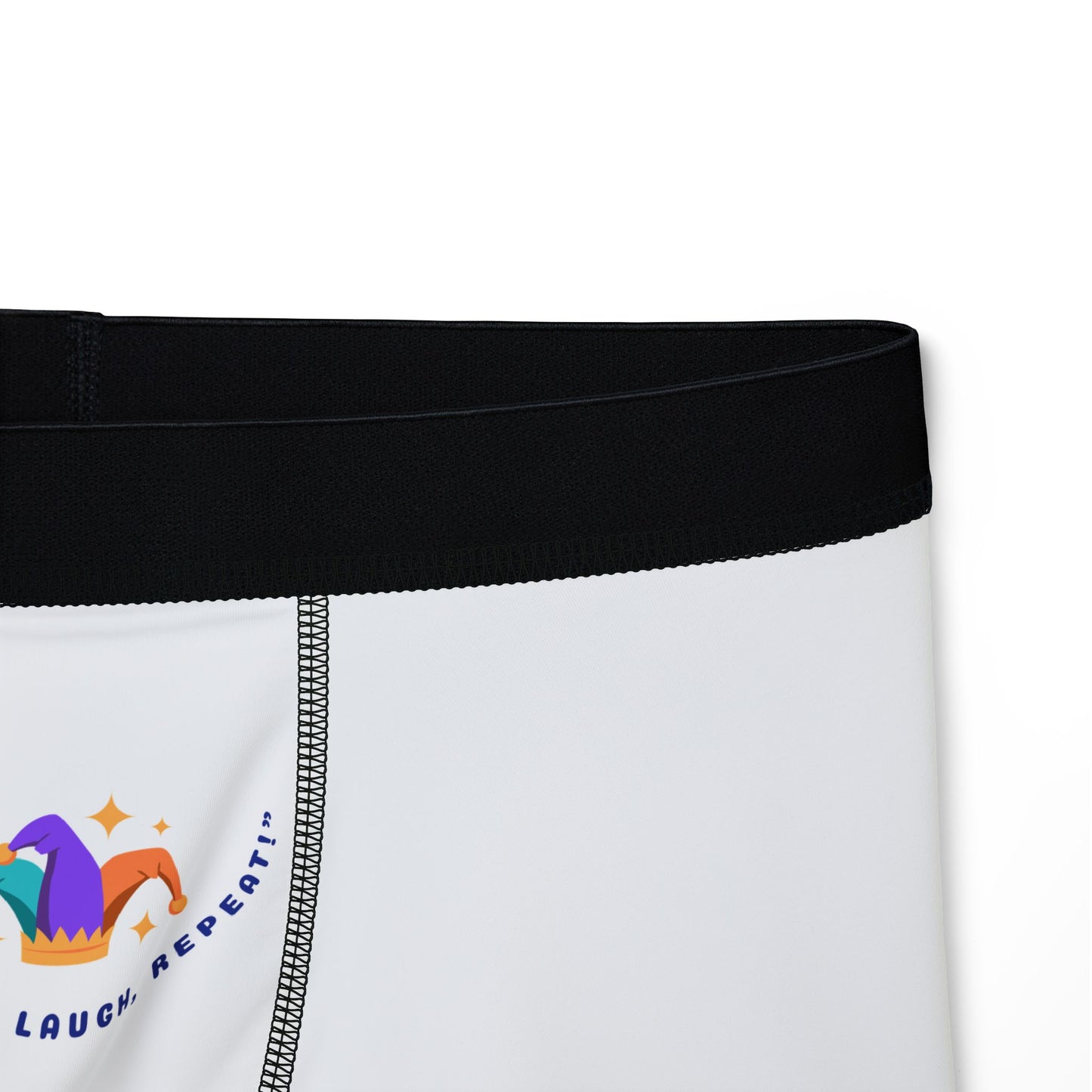 Funny Men's Boxers - "Practice, Laugh, Repeat" Comfy Underwear for Everyday Wear