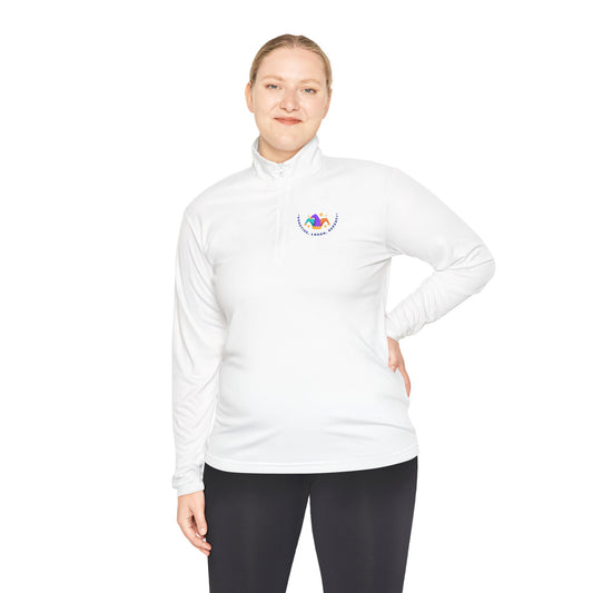 Unisex Quarter-Zip Pullover - Practice, Laugh, Repeat