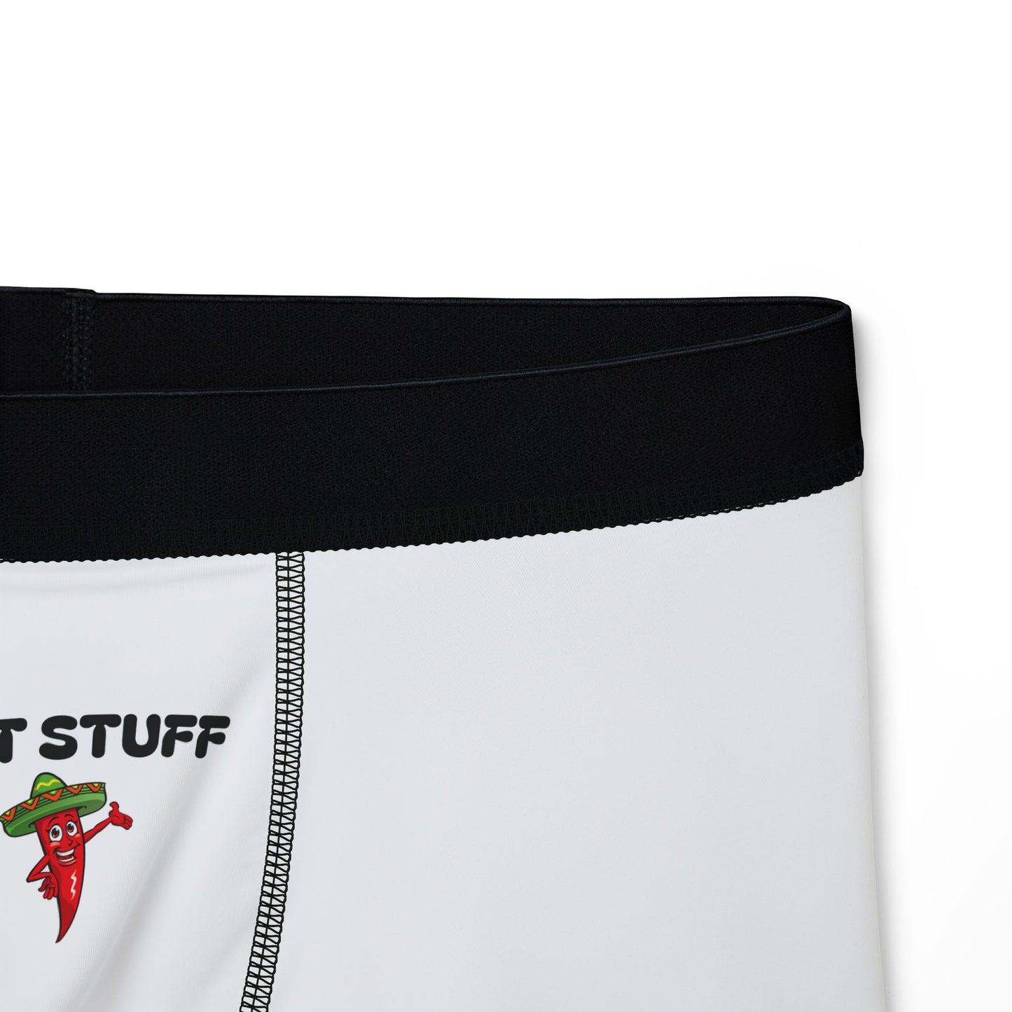Funny Men's Boxers - "Hot stuff" Comfy Underwear for Everyday Wear