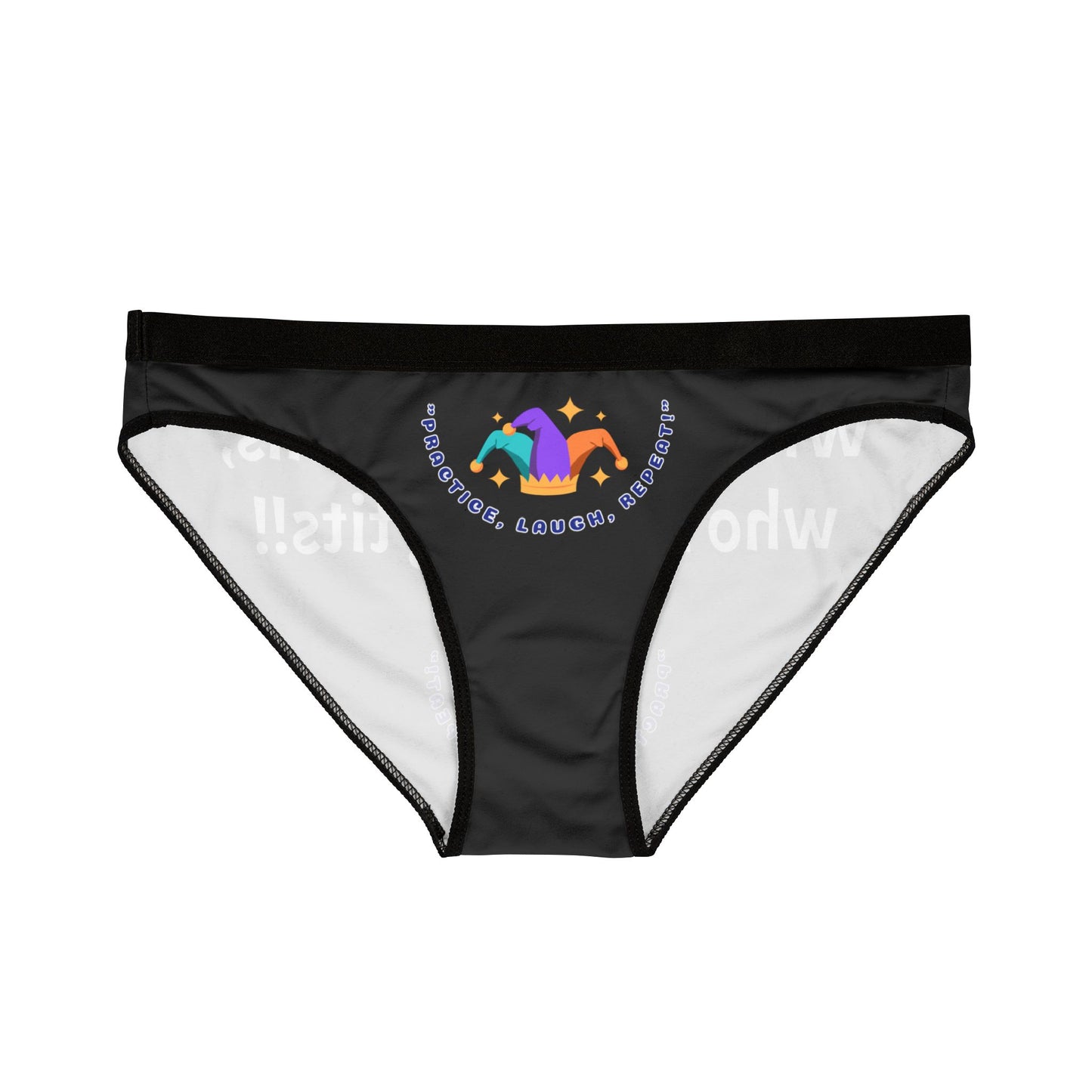 Funny Women's Underwear - 'With an ASS like this, who needs big tits!!'
