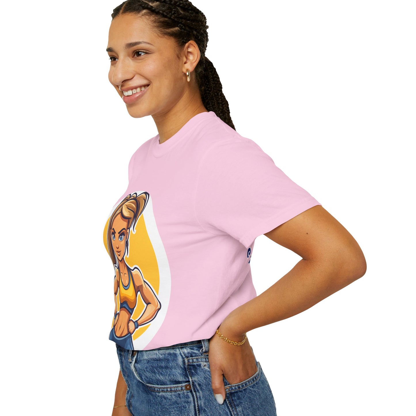 Cozy Cotton Tee for Her, Casual Women's Shirt, Soft Midweight Tee, Comfy Cotton Top, Everyday T-Shirt for Women - "Practice, Laugh, Repeat!" Motivational Graphic Tee