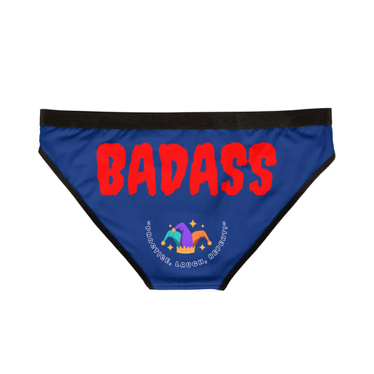 Funny Women's Underwear - 'BADASS!!'