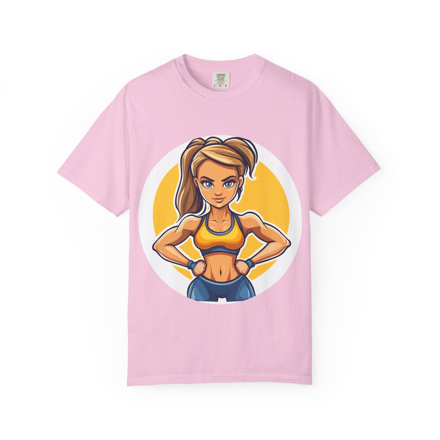 Cozy Cotton Tee for Her, Casual Women's Shirt, Soft Midweight Tee, Comfy Cotton Top, Everyday T-Shirt for Women - "Practice, Laugh, Repeat!" Motivational Graphic Tee