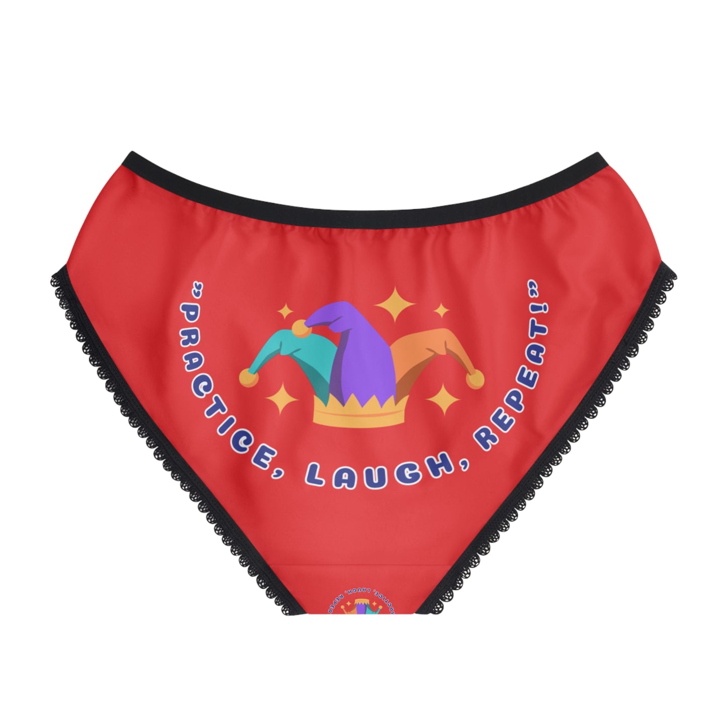 Cheeky Women's Briefs | Funny Lingerie Gift, Unique Underwear for Birthdays, Anniversary, Party, Present Trousers ORGASM DONOR :)